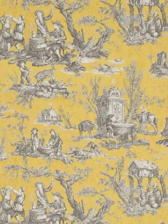 Обои - Pierre Frey -
COUTANCES Primerose Yellow - FP195004