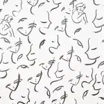 Обои — Pierre Frey — GABRIELLE Noir — FP956001