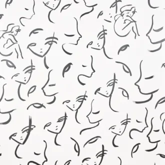 Обои - Pierre Frey -
GABRIELLE Noir - FP956001