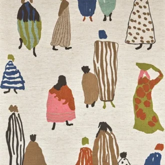 Обои - Pierre Frey - 
BEDOUINS Multicolore - FP155001