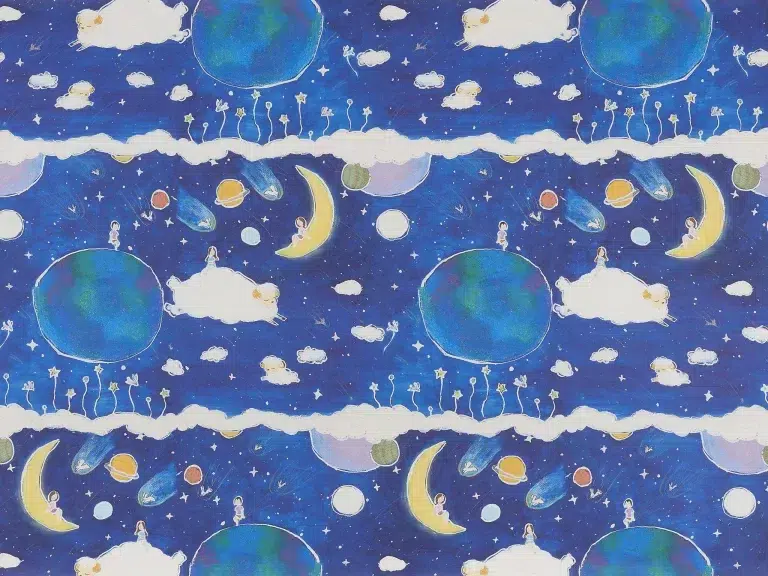 Обои — Pierre Frey — LA NUIT D’EN YU Ciel — FP830001
