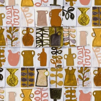 Обои - Pierre Frey - 
ESQUISSES Moutarde - FP478002