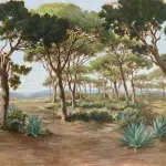 Обои — Pierre Frey — L’ESTEREL Agave — FP522001