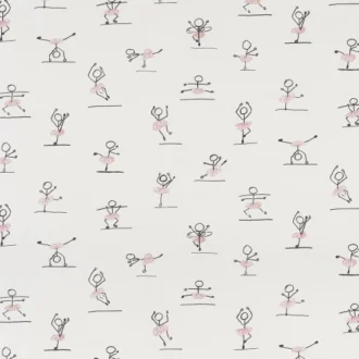 Обои - Pierre Frey - 
LES DANSEUSES DE GABRIELLE Rose - FP833001