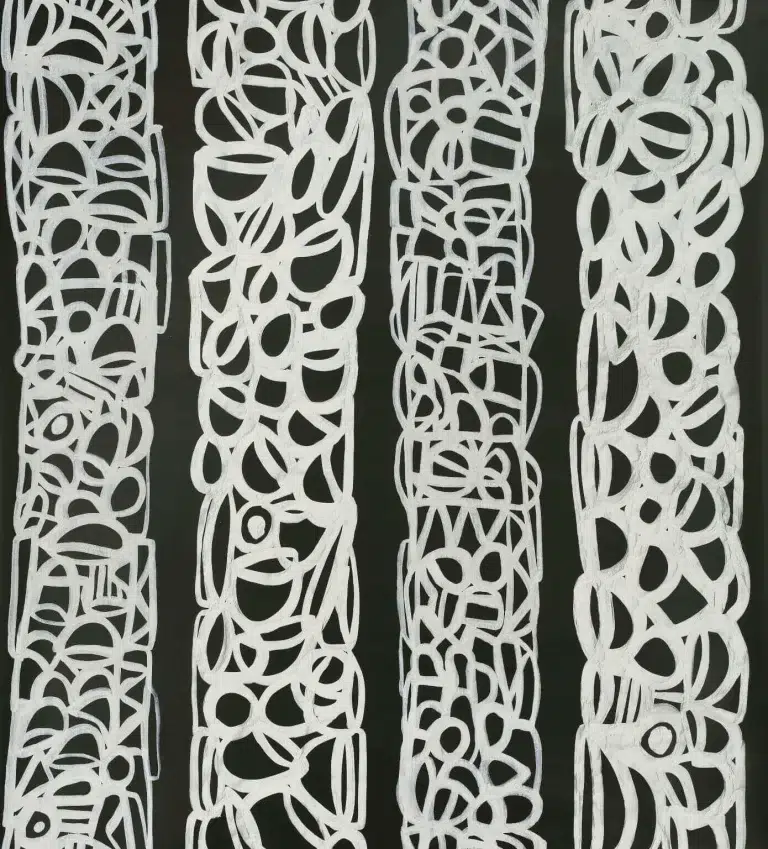 Обои — Pierre Frey — TOTEM Negatif — FP566002