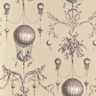 Обои - Braquenié - 
WALLPAPER LA ROZIERE - FOND UNI Sable - BP300006