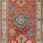 Ковёр - KAZAK ROYAL - SHEENA CARPETS - 145 x 213 см (KAZR_R_RED-RED(145x213))