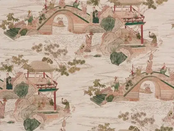 Обои - Braquenié - 
SHAOLIN Original - BP337001