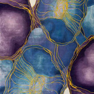 Ковёр - PRISMATIC N - NOURISON - 259 x 351 см (PRICN_RN_PRS32-BLUE GOLD)