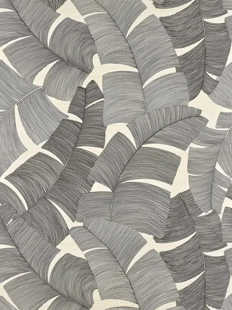 Обои — Pierre Frey — TIKEHAU Noir — FP975004