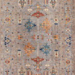 Ковёр - KAZAK ROYAL - SHEENA CARPETS - 200 x 297 см (KAZR_R_GRAY-GRAY(200x297))