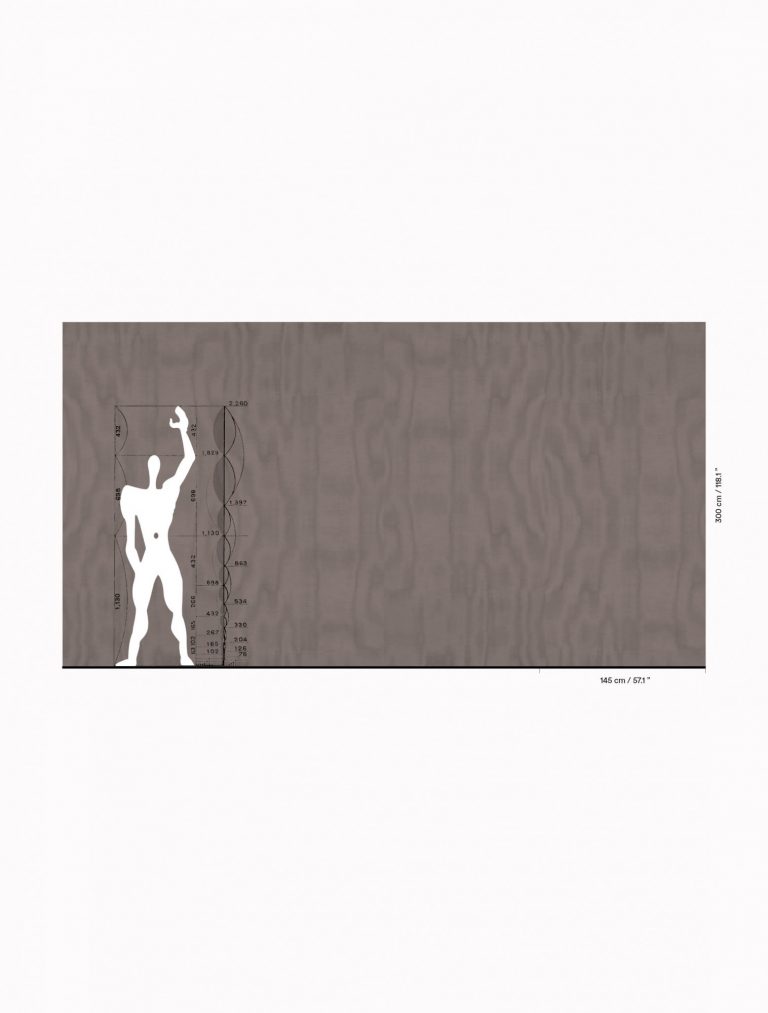 Обои — Dedar — Amoir Libre Wall taupe — 02D2300700020