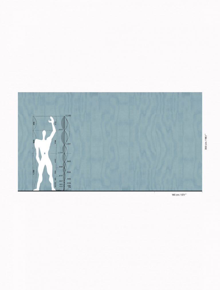 Обои — Dedar — Amoir Libre Wall acqua marina — 02D2300700044