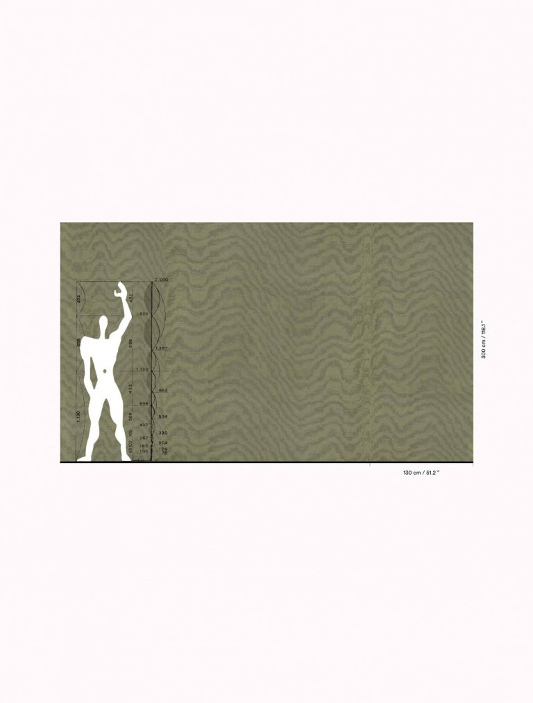 Обои — Dedar — Moire Chanvre Wall timo — 02D2400200005