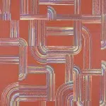 Обои — Pierre Frey — BAYA Feu — FP068002