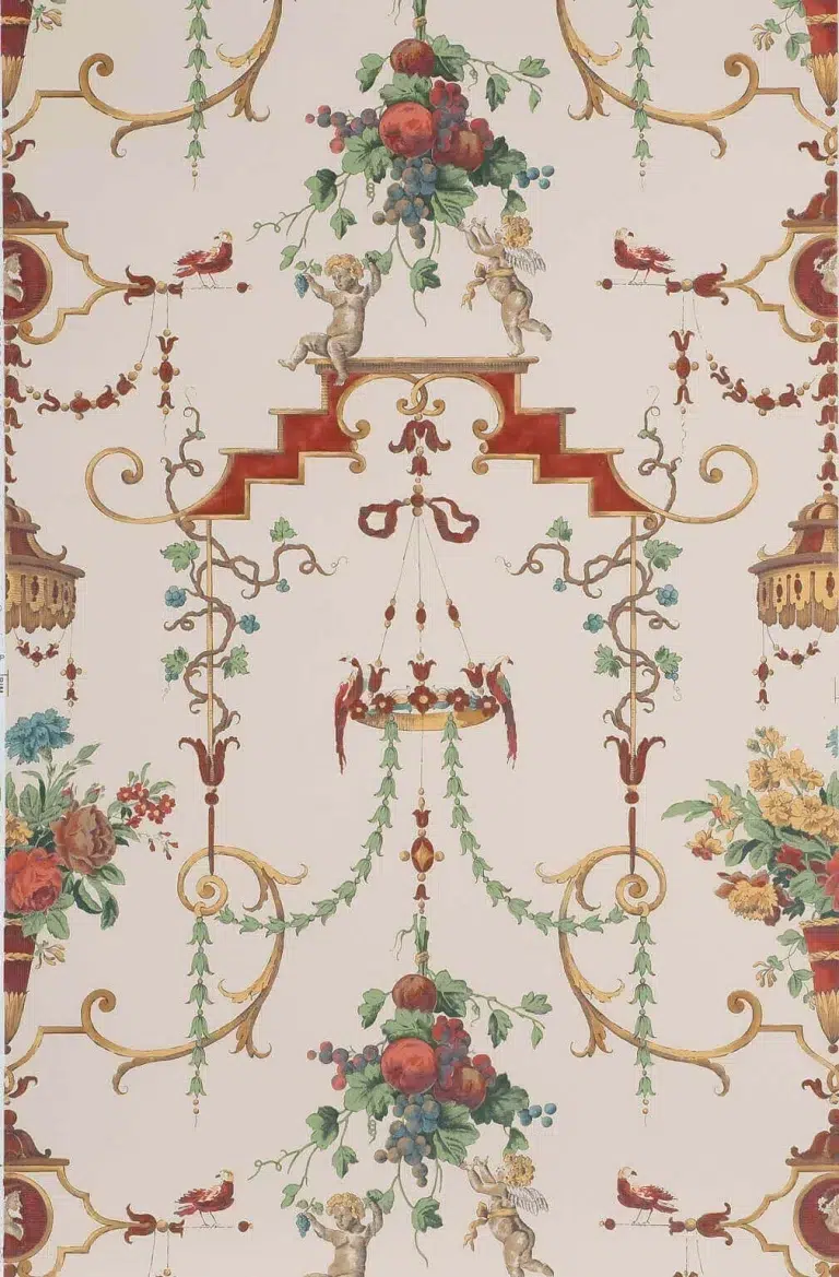 Обои — Boussac — WALLPAPER MARLY Rust — W4566002