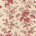 Обои — Braquenie — URSULINE Rouge — BP362001