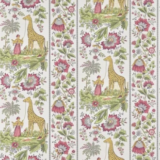 Обои - Pierre Frey -
ISMAELIA Fuchsia Anis - FP954002