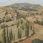 Обои — Pierre Frey — VOYAGE EN TOSCANE LA CAMPAGNE — FP612002