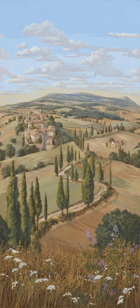Обои — Pierre Frey — VOYAGE EN TOSCANE LA CAMPAGNE — FP612002