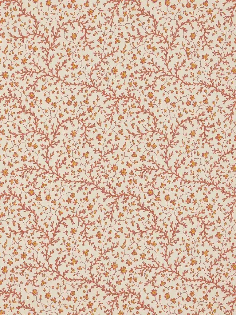 Обои — Pierre Frey — FLEURS DE CORAIL Creme — FP787001