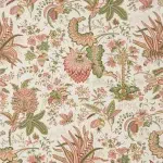 Обои — Braquenie — WALLPAPER MARQUIS DE SEIGNELAY Coral/Leaf — BP208002