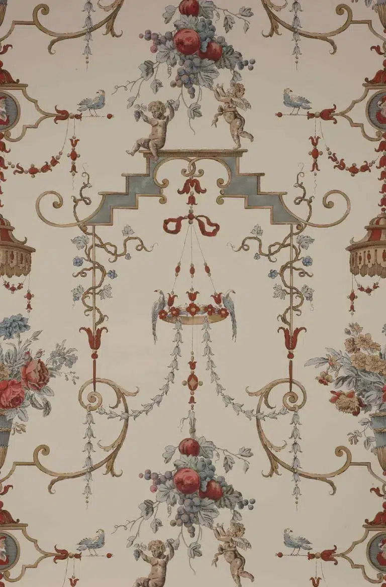 Обои — Boussac — WALLPAPER MARLY Spruce — W4566001