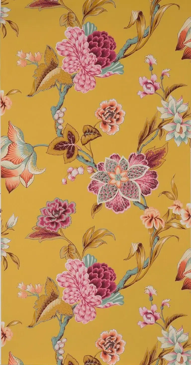 Обои — Boussac — WALLPAPER RADZIMIR Ochre — W4669003