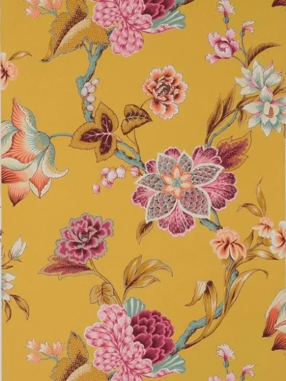 Обои - Boussac - 
WALLPAPER RADZIMIR Ochre - W4669003