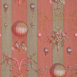 Обои - Braquenié - 
WALLPAPER LA ROZIERE - FOND GISORS Corail - BP301003