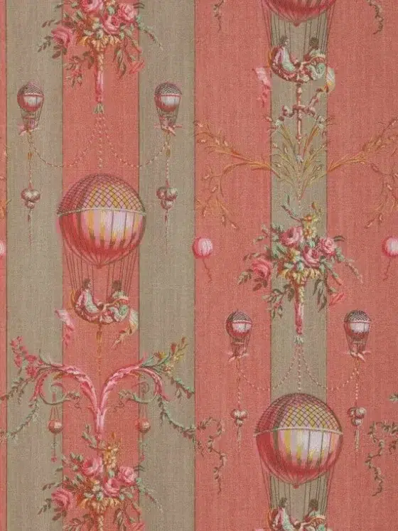 Обои - Braquenié -
WALLPAPER LA ROZIERE - FOND GISORS Corail - BP301003