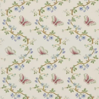 Обои - Pierre Frey - 
WALLPAPER PAPILLONS Bleu - FP167003