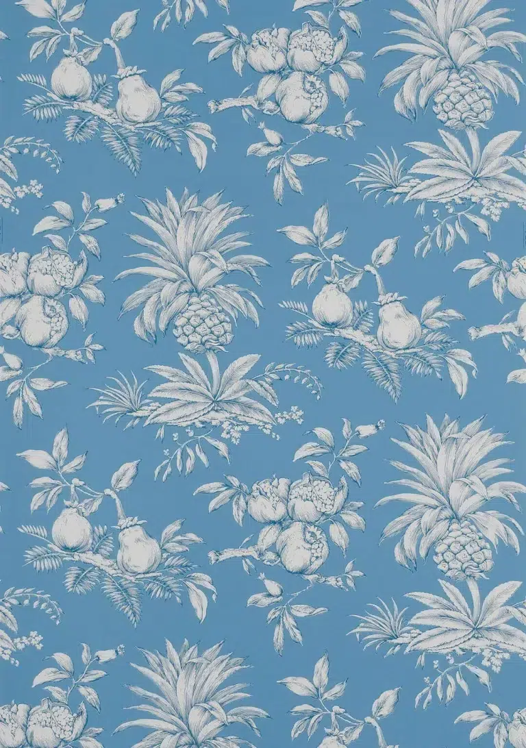 Обои — Boussac — WALLPAPER DANDY Blue — W4764003