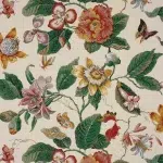 Обои — Boussac — WALLPAPER ODALYS Red Green — W4979019