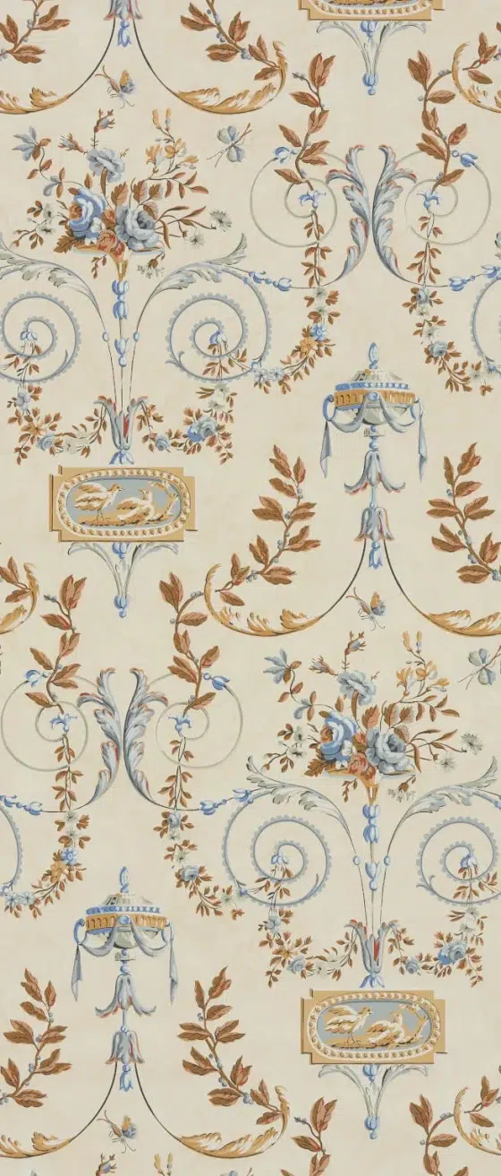 Обои — Le manach — MADAME TALLIEN Beige — LP101001