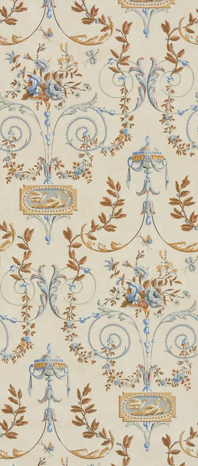 Обои — Le manach — MADAME TALLIEN Beige — LP101001