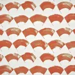 Обои — Pierre Frey — LES EVENTAILS Coquelicot — FP048003