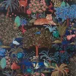 Обои — Pierre Frey — LE JARDIN DU PALAIS Nuit — FP636001