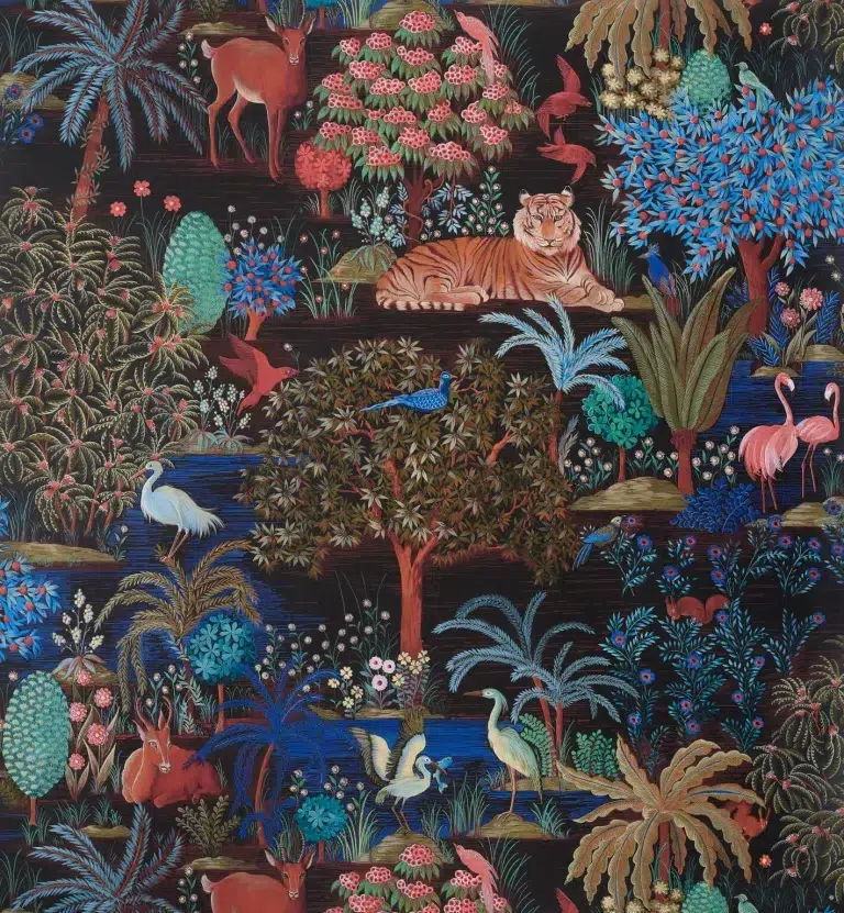 Обои — Pierre Frey — LE JARDIN DU PALAIS Nuit — FP636001
