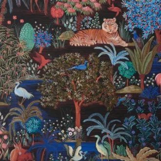 Обои - Pierre Frey - 
LE JARDIN DU PALAIS Nuit - FP636001