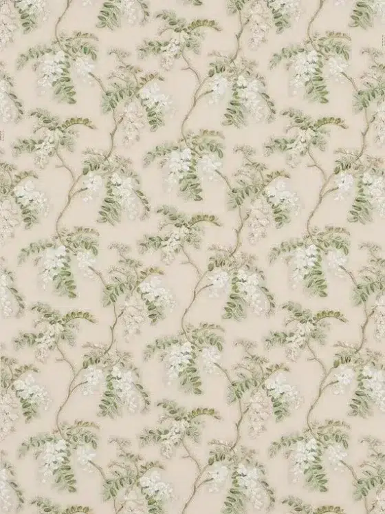 Обои - Pierre Frey - 
WALLPAPER FLEURS DE MAI Blanc - FP172001