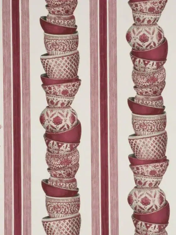 Обои - Pierre Frey - 
MING Cranberry - FP197002