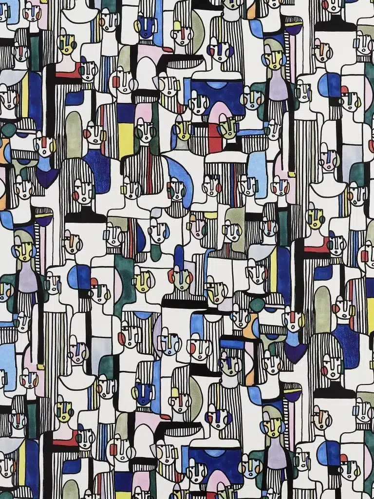Обои — Pierre Frey — LES MODELES Multicolore — FP871002