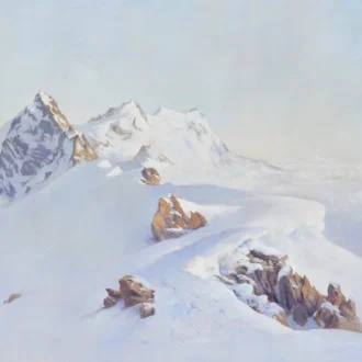 Обои - Pierre Frey - 
MASSIF DU TITLIS Neige - FP908001