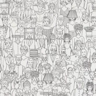 Обои - Pierre Frey -
SURREALIST BALL Croquis - FP796001