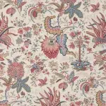 Обои — Braquenie — WALLPAPER MARQUIS DE SEIGNELAY Blue/Pink — BP208003