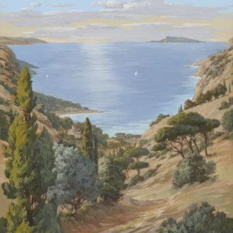 Обои - Pierre Frey -
VOYAGE EN TOSCANE LA MER - FP611001