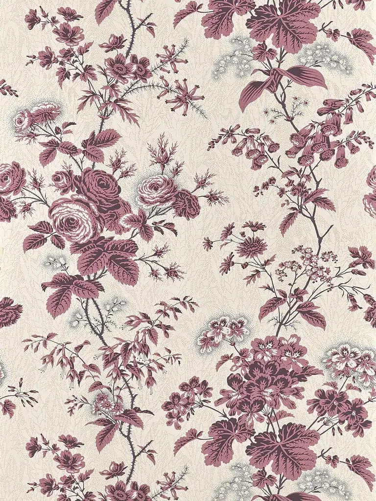 Обои — Braquenie — URSULINE Mauve — BP362002