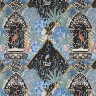 Обои - Pierre Frey -
KALAMKARI Nuit - FP844002