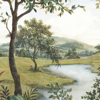 Обои - Nobilis - MARIE HARTIG - PAINTED WORLDS A Thousand Leaves - MHP30